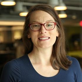 Headshot of Lindsey Waldron.