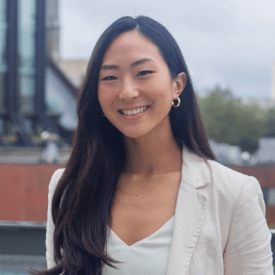 Headshot of Saejin Yoo, an arts administrator at the New England Foundation for the Arts (NEFA)