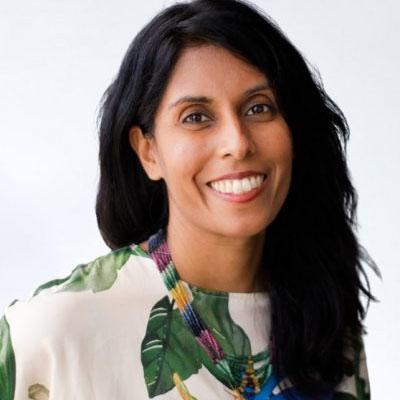 Headshot of Jina Krause-Vilmar, president and CEO of Upwardly Global.