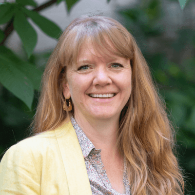 Headshot of Jean Scrimgeour, co-CEO chief innovation and operations officer at Accountability Lab.