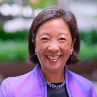 Headshot of Melinda Tuan, managing director of Fund for Shared Insight.