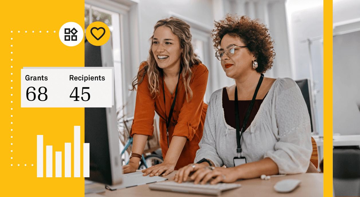 Fundraisers using Candid search.