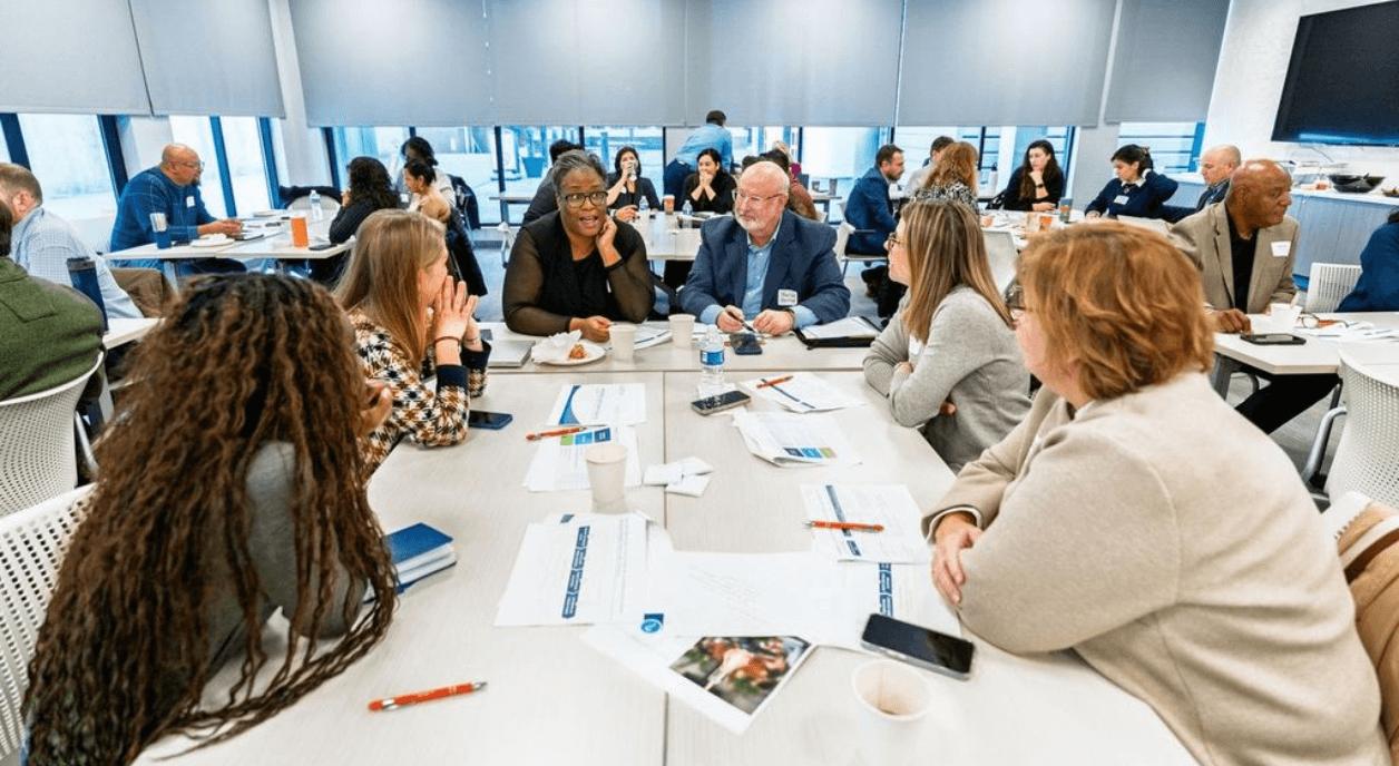 A nonprofit team doing scenario planning.