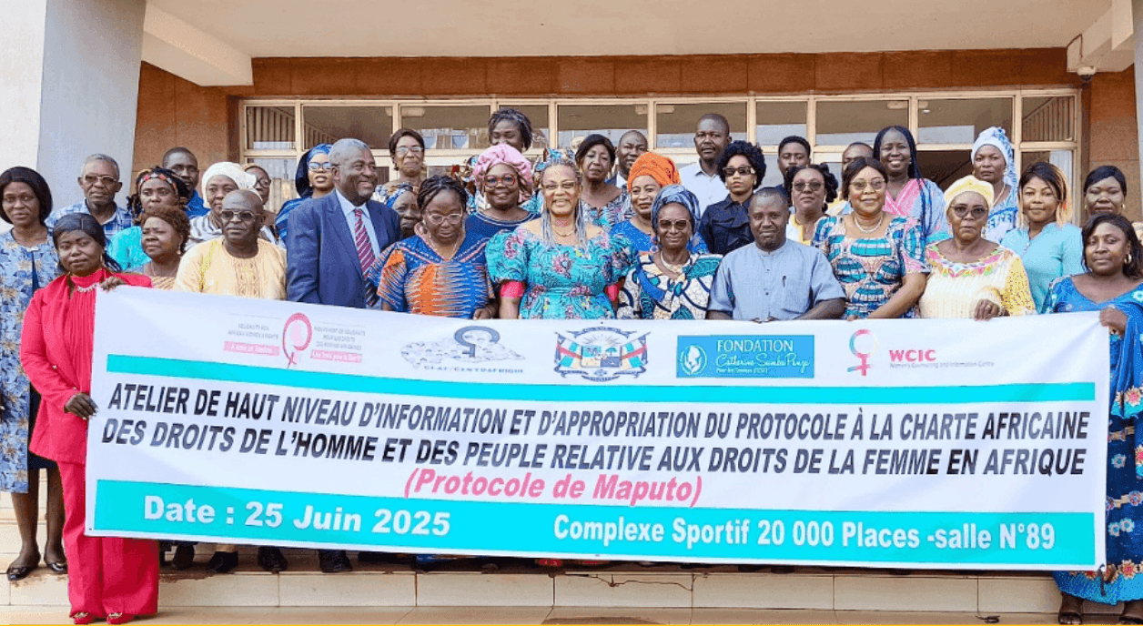 Group of people from different organizations that are advancing gender equality.