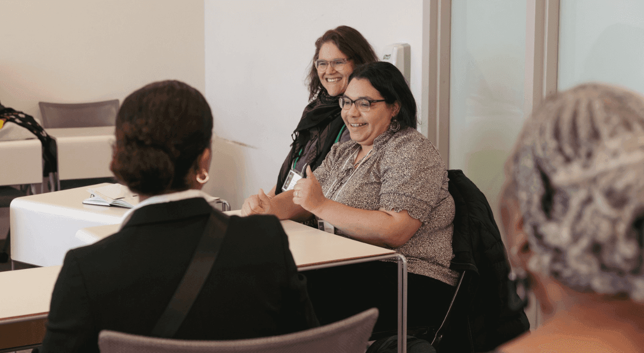 A workshop on nonprofit leadership pathways.