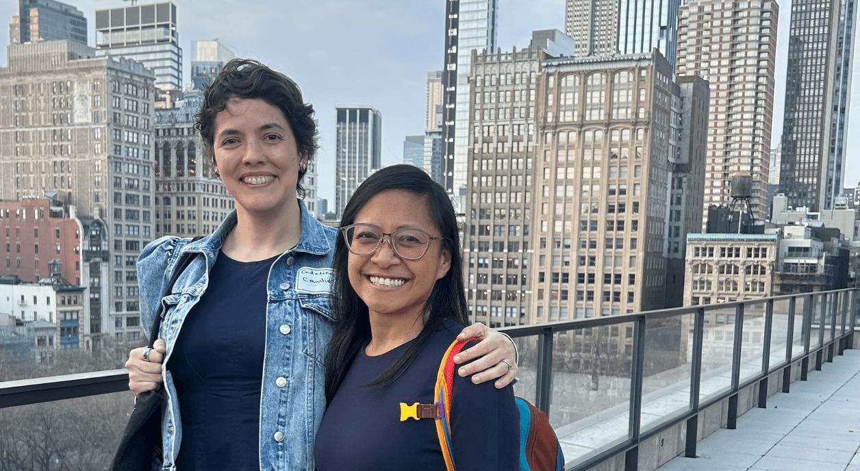 The authors of this article in New York City.