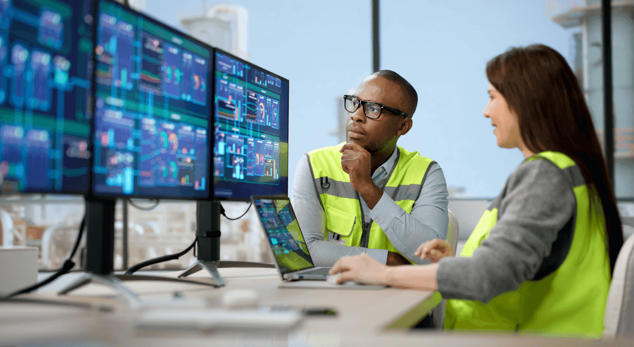Nonprofit employees using AI in their work.