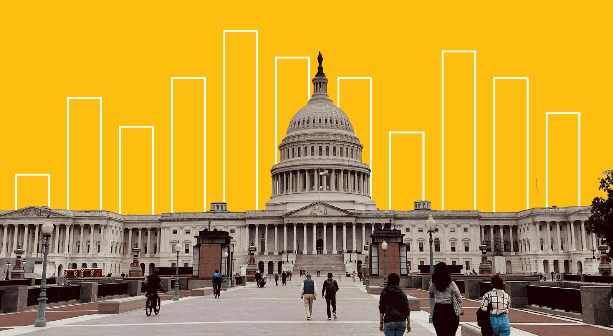 Capital Hill against a bar chart.