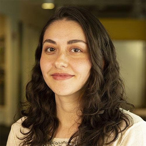 Headshot of Erika Caballero Montoya, senior manager, Boston, of the Bridgespan Group.