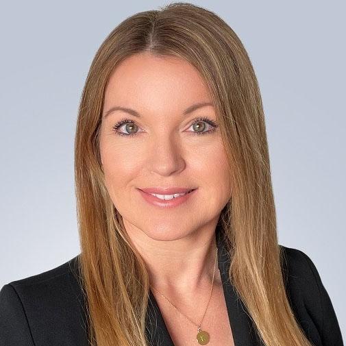 Kaerie Ray, curator and communications officer at Arnold and Mabel Beckman Foundation, in a black jacket.