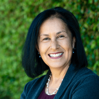 Headshot of Alicia Lara, president and CEO of Community Partners.