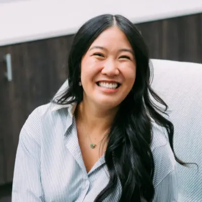 Headshot of Angie Ngo, marketing communications officer at Lever for Change.